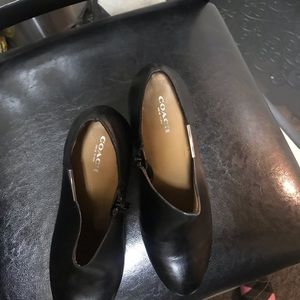 Coach pumps New never worn . No box